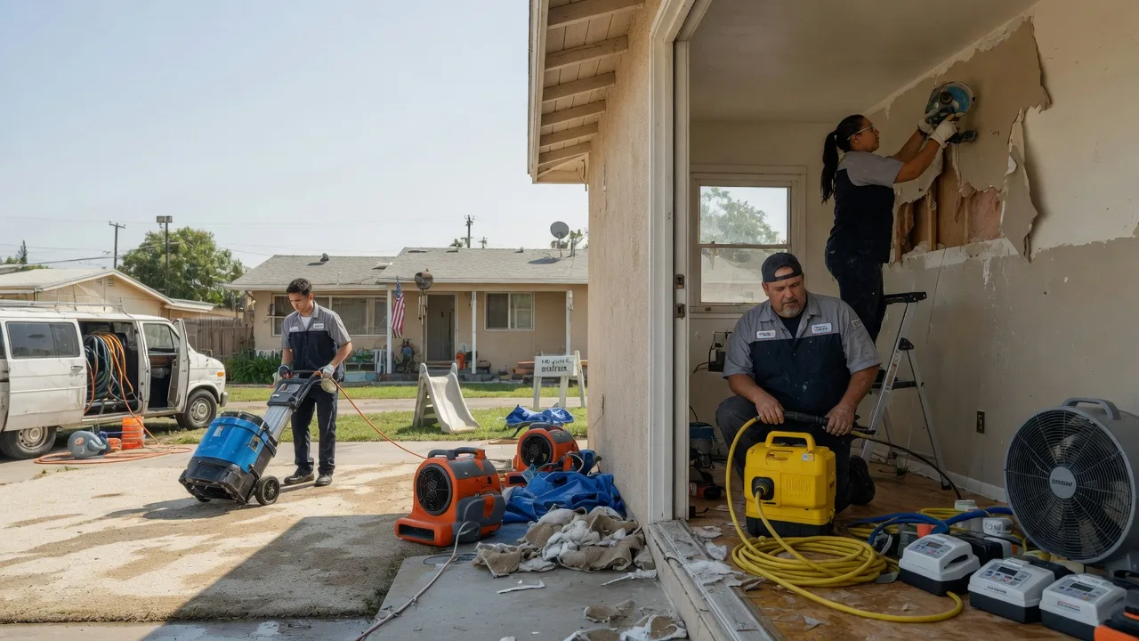 Water Damage Restoration in Manor, TX near me